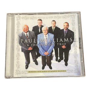 Where No One Stands Alone by Paul Williams The Victory Trio CD 2007 Gospel Count